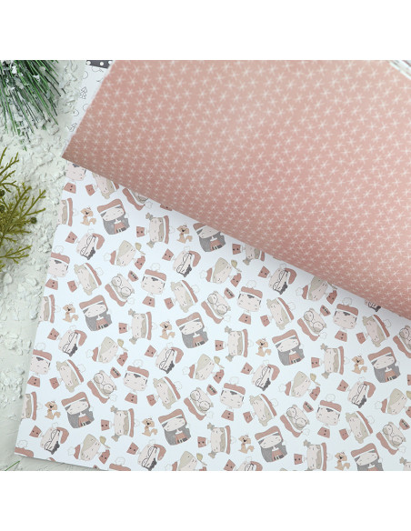 Ohana en diciembre 12x12" paper pad | Alúa Cid design