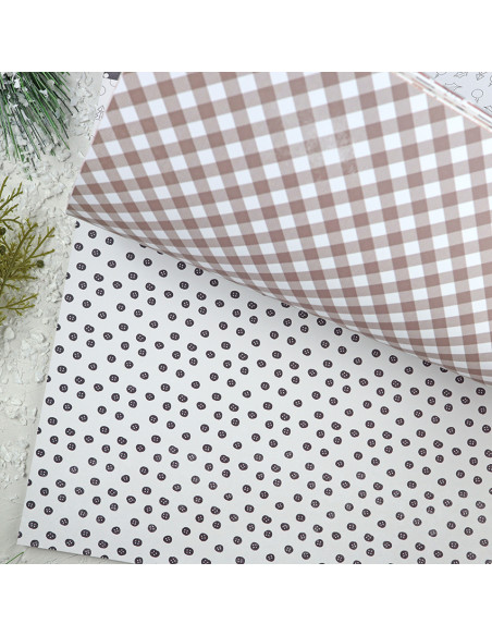 Ohana en diciembre 12x12" paper pad | Alúa Cid design