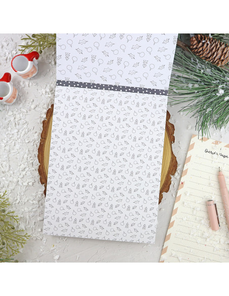 Ohana en diciembre 6x8" paper pad | Alúa Cid design