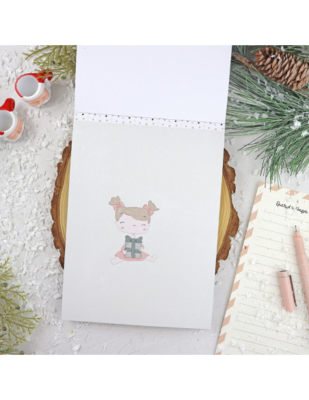 Ohana en diciembre 6x8" paper pad | Alúa Cid design