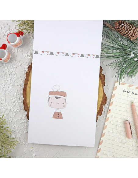 Ohana en diciembre 6x8" paper pad | Alúa Cid design