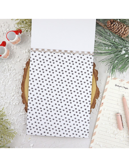 Ohana en diciembre 6x8" paper pad | Alúa Cid design