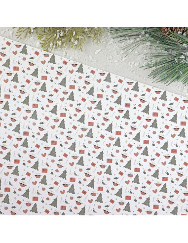 Diciembre laminated paper sheet |...