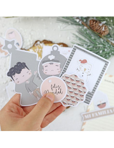 Ohana en Diciembre Básicos die-cuts set | Alúa Cid 2
