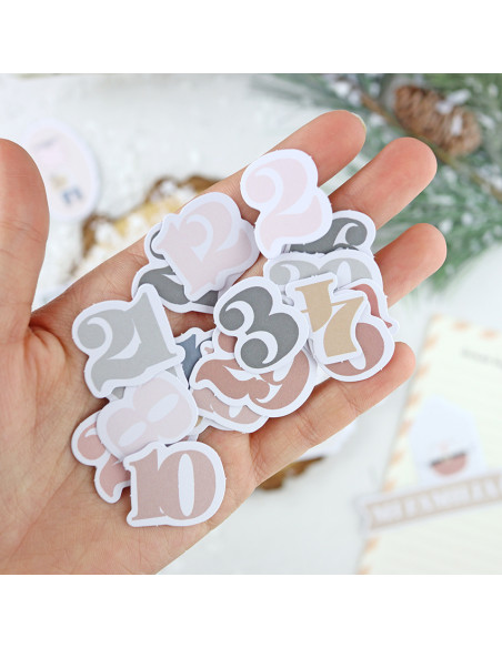 Ohana en Diciembre básicos die-cut by Alúa Cid