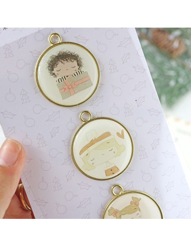 Ohana en Diciembre metallic charms... Ohana en Diciembre metallic charms...