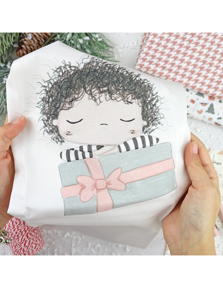 Regalo Printed panel fabric | Ohana en Diciembre collection