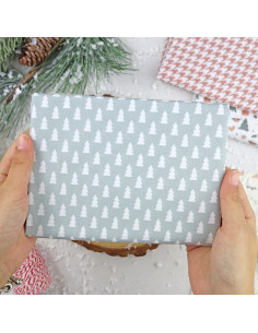 5m Abetos printed fabric | Ohana en Diciembre by Alúa Cid