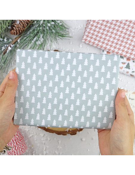 5m Abetos printed fabric | Ohana en Diciembre by Alúa Cid