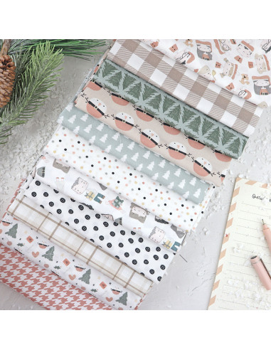 5m Diciembre printed fabric | Ohana... 5m Diciembre printed fabric | Ohana...