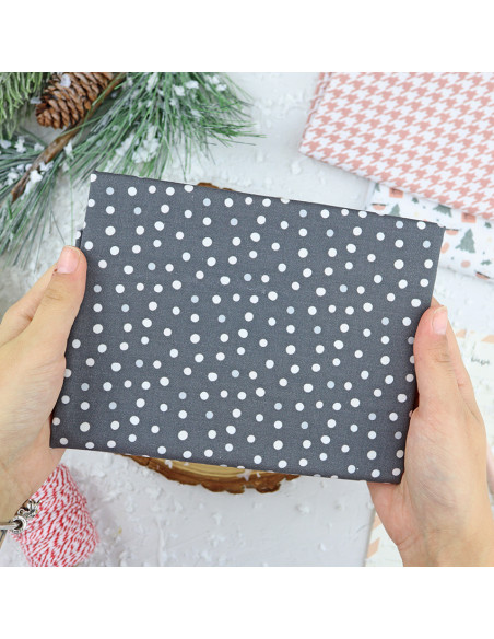 5m Nieve printed fabric | Ohana en Diciembre by Alúa Cid