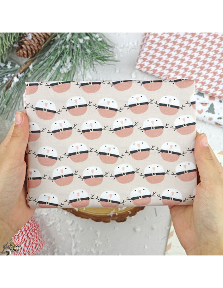 5m Ho Ho Ho printed fabric | Ohana en Diciembre by Alúa Cid