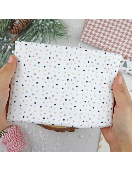 5m Lacasitos printed fabric | Ohana en Diciembre by Alúa Cid