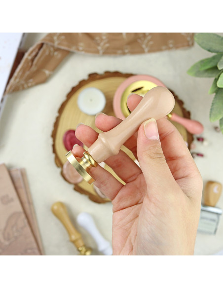 Flores wax seal | Vero Ilustrada