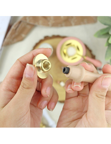 Flores wax seal | Vero Ilustrada