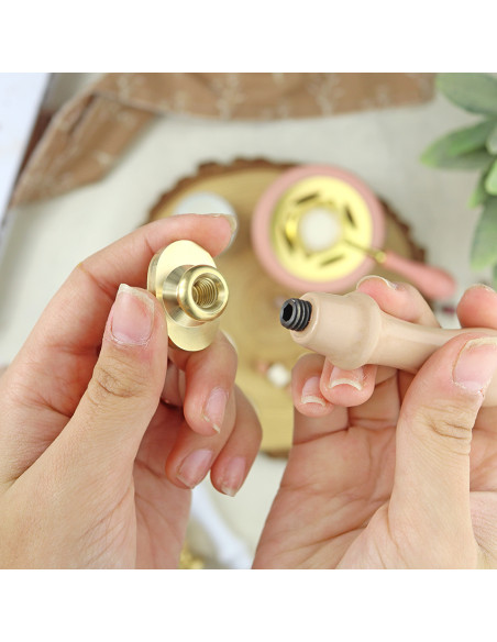 Flores wax seal | Vero Ilustrada