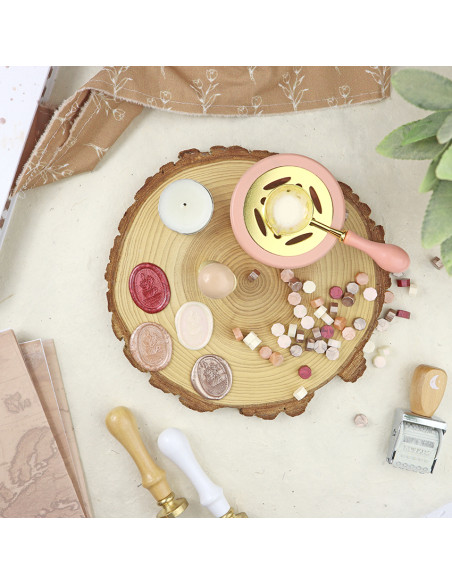 Flores wax seal | Vero Ilustrada