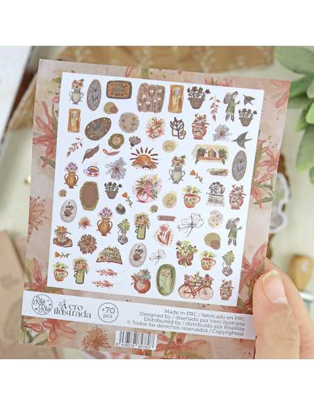 Art Journal vol. 3 die-cuts set | Vero Ilustrada