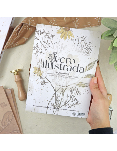 Art Journal Vol. 3 Paper pad 6x8" | Vero Ilustrada