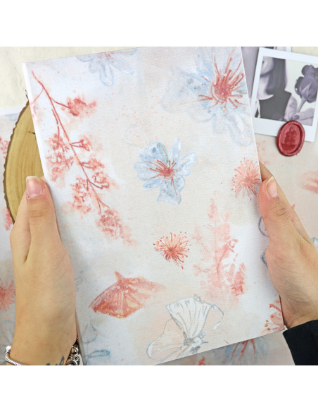 Flores binding fabric sheet | Vero Ilustrada