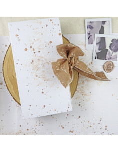 Café binding fabric sheet | Vero Ilustrada