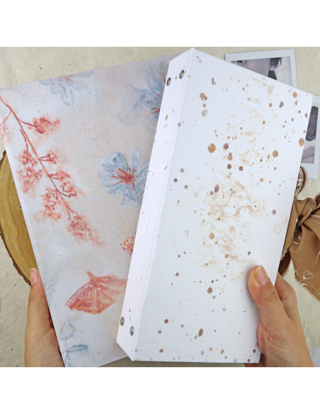 Café binding fabric sheet by Vero Ilustrada