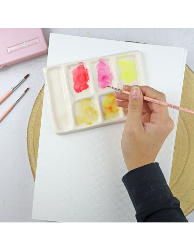 A4 set of 100% cotton watercolor paper