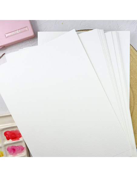 A4 set of 100% cotton watercolor paper