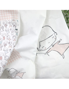 1Década 123 Coser! Bolsa de Bolso Printed Fabric | Alúa Cid