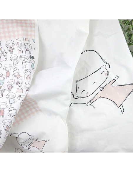 1Década 123 Coser! Bolsa de Bolso Printed Fabric | Alúa Cid