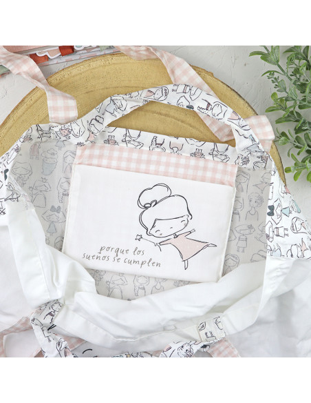 1Década 123 Coser! Bolsa de Bolso Printed Fabric | Alúa Cid