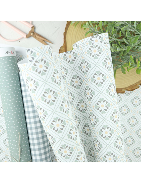 Azulejo Retro XXL laminated paper sheet | Alúa Cid