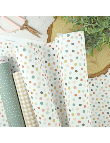 Colorines XXL laminated paper by Alúa...