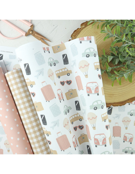 Autopista XXL laminated paper sheet | Alúa Cid