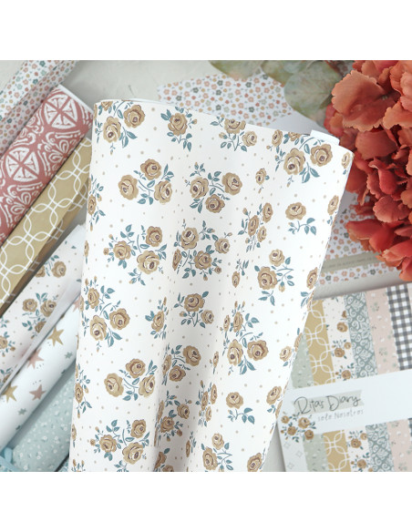 Rodeo XXL laminated paper sheet by Alúa Cid