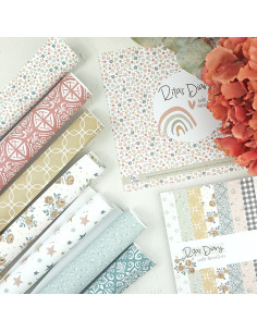 Bloemen XXL laminated paper sheet by Alúa Cid 2