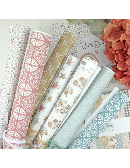 Twinke-Twinkle XXL laminated paper sheet by Alúa Cid