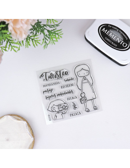 ¡Patata! clear stamps set | Alúa Cid