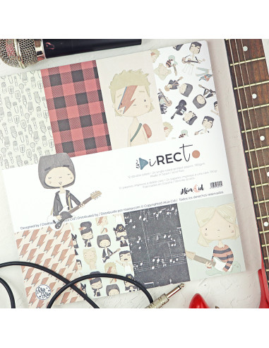 En Directo 12x12" paper pad | Alúa...