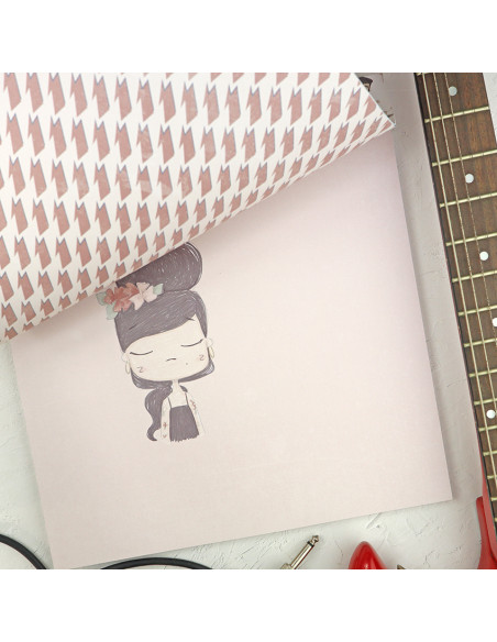 En Directo 12x12" paper pad | Alúa Cid design