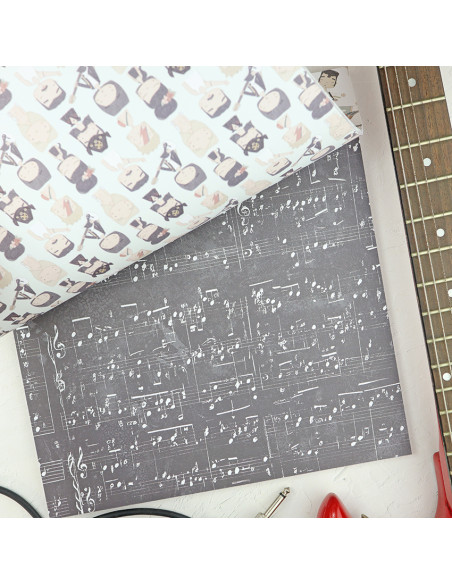 En Directo 12x12" paper pad | Alúa Cid design