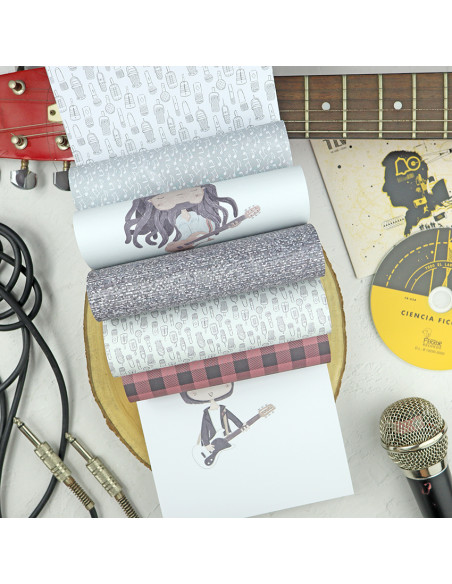 En Directo 6x8" paper pad | Alúa Cid design