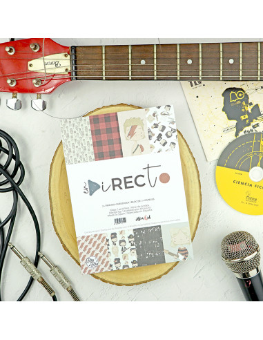 En Directo 6x8" paper pad | Alúa Cid...