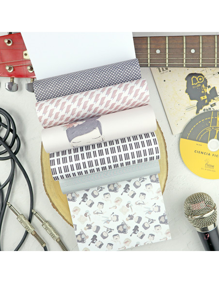 En Directo 6x8" paper pad | Alúa Cid design