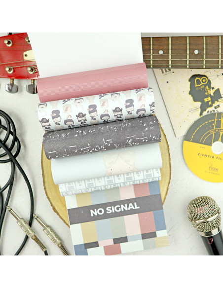 En Directo 6x8" paper pad | Alúa Cid design