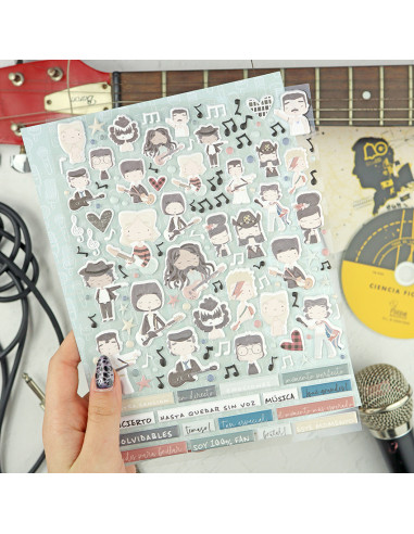 En Directo puffy stickers | Alúa Cid...