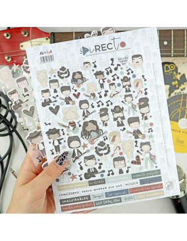 En Directo puffy stickers | Alúa Cid...