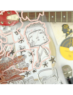 Estrellas de UK stamps & dies set | Alúa Cid 2