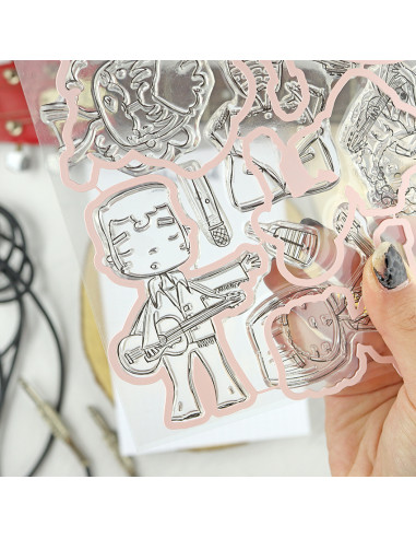 En Directo stamps & dies set | Alúa Cid