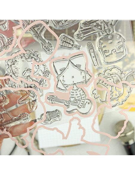 En Directo stamps & dies set | Alúa Cid